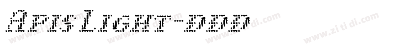 Apis Light字体转换